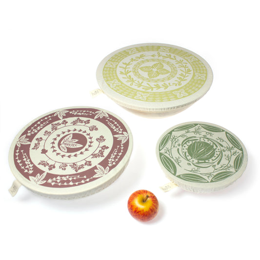 Halo Dish and Bowl Cover Large Set of 3 Herbs | Phathu Nembilwi