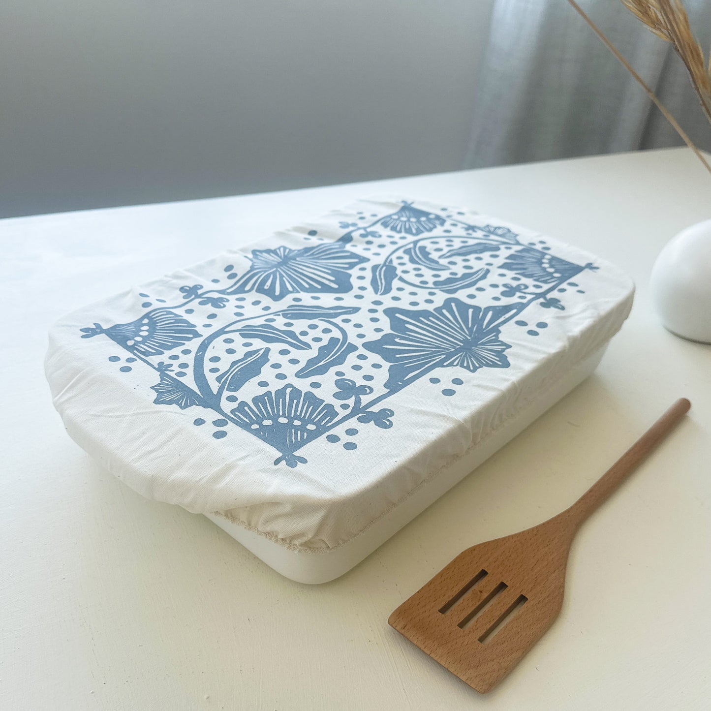 Dish Cover Rectangle Madiba Print